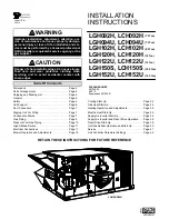 Preview for 51 page of Lennox LCH 036 Installation Instructions Manual