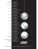 Preview for 142 page of Lennox ROOFTOP FLEXY FCA 100 Installation, Operation And Maintenance Manual