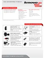 Preview for 3 page of Lenovo 06222FU Brochure & Specs