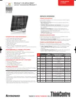 Preview for 2 page of Lenovo 0870A6U Specifications