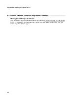 Preview for 46 page of Lenovo 087325U User Manual