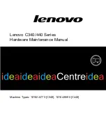 Lenovo 10102/4773 Maintenance Manual preview