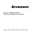 Preview for 3 page of Lenovo 10102/4773 Maintenance Manual