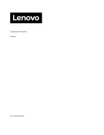 Preview for 110 page of Lenovo 20S7S02U00 Hardware Maintenance Manual