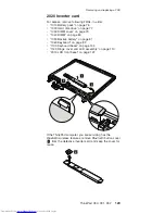 Preview for 127 page of Lenovo 2672PXU - THINKPAD X31 PM-1.6G 40GB Hardware Maintenance Manual