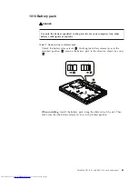 Preview for 69 page of Lenovo 646066U - ThinkPad T61 6460 Hardware Maintenance Manual