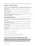 Preview for 7 page of Lenovo 7099U1U Hardware Maintenance Manual