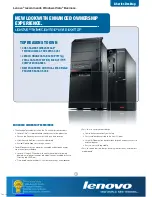 Lenovo 7515D9U Brochure & Specs preview