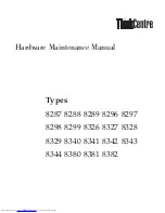 Lenovo 8344 Hardware Maintenance Manual preview