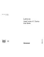 Lenovo A5 Series User Manual preview