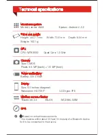 Preview for 3 page of Lenovo A859 Quick Start Manual