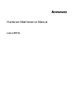 Lenovo B575e Hardware Maintenance Manual preview