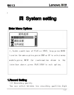 Preview for 17 page of Lenovo B613 Operation Manual