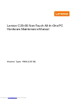 Preview for 3 page of Lenovo C20-00 Hardware Maintenance Manual