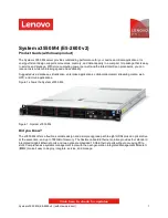 Preview for 1 page of Lenovo E5-2600 v2 Product Manual