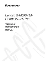 Lenovo G480 Hardware Maintenance Manual preview