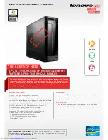 Lenovo H430 Specifications preview