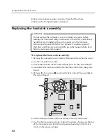 Preview for 34 page of Lenovo IdeaCentre K210 Hardware Maintenance Manual