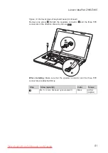 Preview for 55 page of Lenovo IdeaPad Z360 Hardware Maintenance Manual