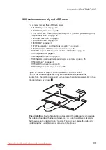 Preview for 73 page of Lenovo IdeaPad Z360 Hardware Maintenance Manual