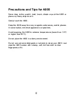 Preview for 8 page of Lenovo IDEAPHONE A800 User Manual