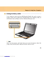 Preview for 33 page of Lenovo L7500 - IdeaPad U110 User Manual