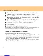 Preview for 50 page of Lenovo L7500 - IdeaPad U110 User Manual