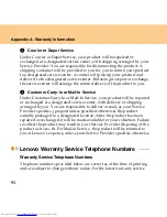 Preview for 102 page of Lenovo L7500 - IdeaPad U110 User Manual