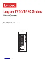 Preview for 1 page of Lenovo Legion T530 Series User Manual