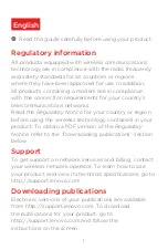 Preview for 3 page of Lenovo Mirage AR-7561N Safety, Warranty & Product Manual