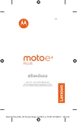 Preview for 13 page of Lenovo Motorola Moto E4 Plus Read Me