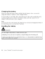 Preview for 38 page of Lenovo S10e - IdeaPad 4187 - Atom 1.6 GHz User Manual