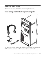 Preview for 9 page of Lenovo Sennheiser User Manual