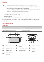 Preview for 2 page of Lenovo Smart Clock Essential User Manual