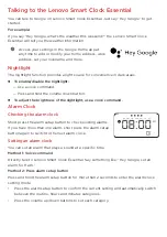 Preview for 5 page of Lenovo Smart Clock Essential User Manual