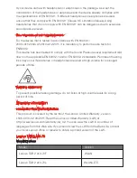 Preview for 9 page of Lenovo TAB 2 A10-70F Safety, Warranty & Quick Start Manual