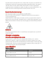 Preview for 42 page of Lenovo TAB 2 A10-70F Safety, Warranty & Quick Start Manual