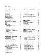 Preview for 3 page of Lenovo ThinkCentre 3311 User Manual