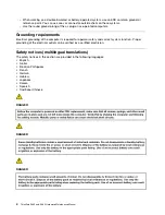 Preview for 8 page of Lenovo ThinkPad E460 Hardware Maintenance Manual