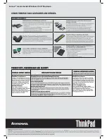 Preview for 4 page of Lenovo ThinkPad T400s Brochure & Specs