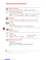 Preview for 8 page of Lenovo VIBE 72 pro Quick Start Manual