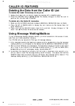 Preview for 15 page of Lenoxx Sound PH-559 Operating Instructions Manual