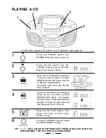 Preview for 9 page of Lenoxx CD-210 Operating Instructions Manual