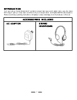 Preview for 2 page of Lenoxx CD-91 Operating Instructions Manual