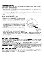 Preview for 3 page of Lenoxx CD-91 Operating Instructions Manual