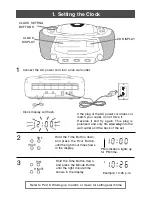 Preview for 4 page of Lenoxx CDR-190 Operating Instructions Manual