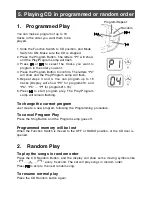 Preview for 8 page of Lenoxx CDR-190 Operating Instructions Manual