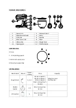 Preview for 5 page of Lenoxx Healthy Choice Powerful Mix Master MMX1200 Manual