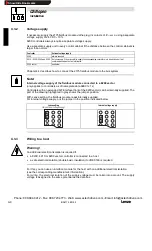 Preview for 20 page of Lenze 2175 Operating Instructions Manual