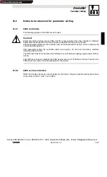 Preview for 117 page of Lenze 2175 Operating Instructions Manual